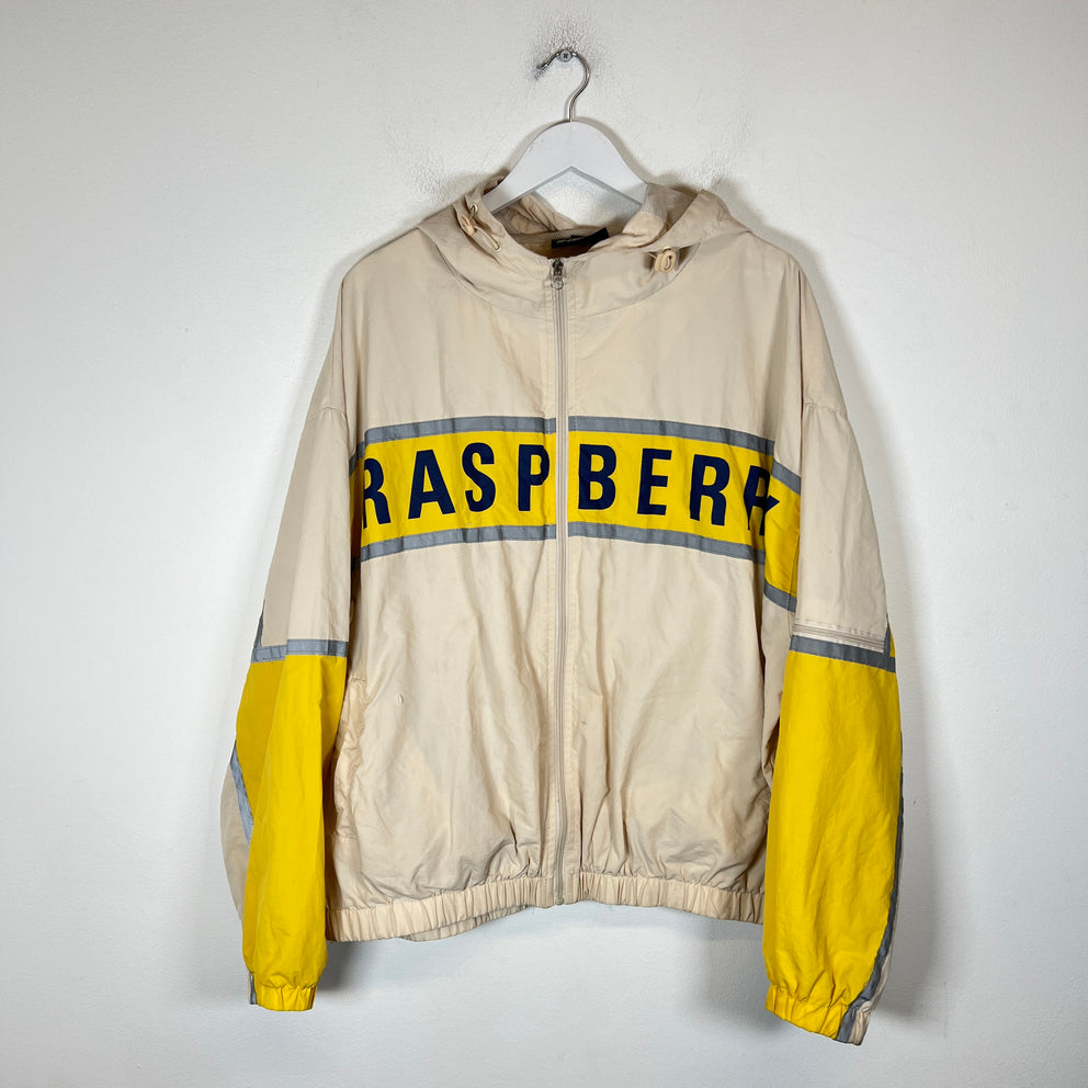 GV Gallery Raspberry Hills Cream Windbreaker Size L