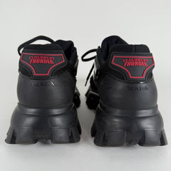 Prada Triple Black Cloudbust Thunder Sneaker Size 8.5