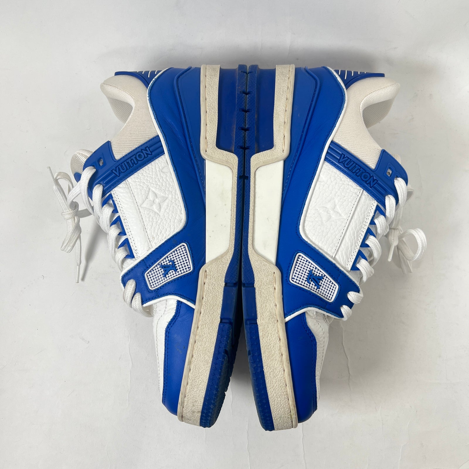 Louis Vuitton Blue/White Trainer Size LV 5.5