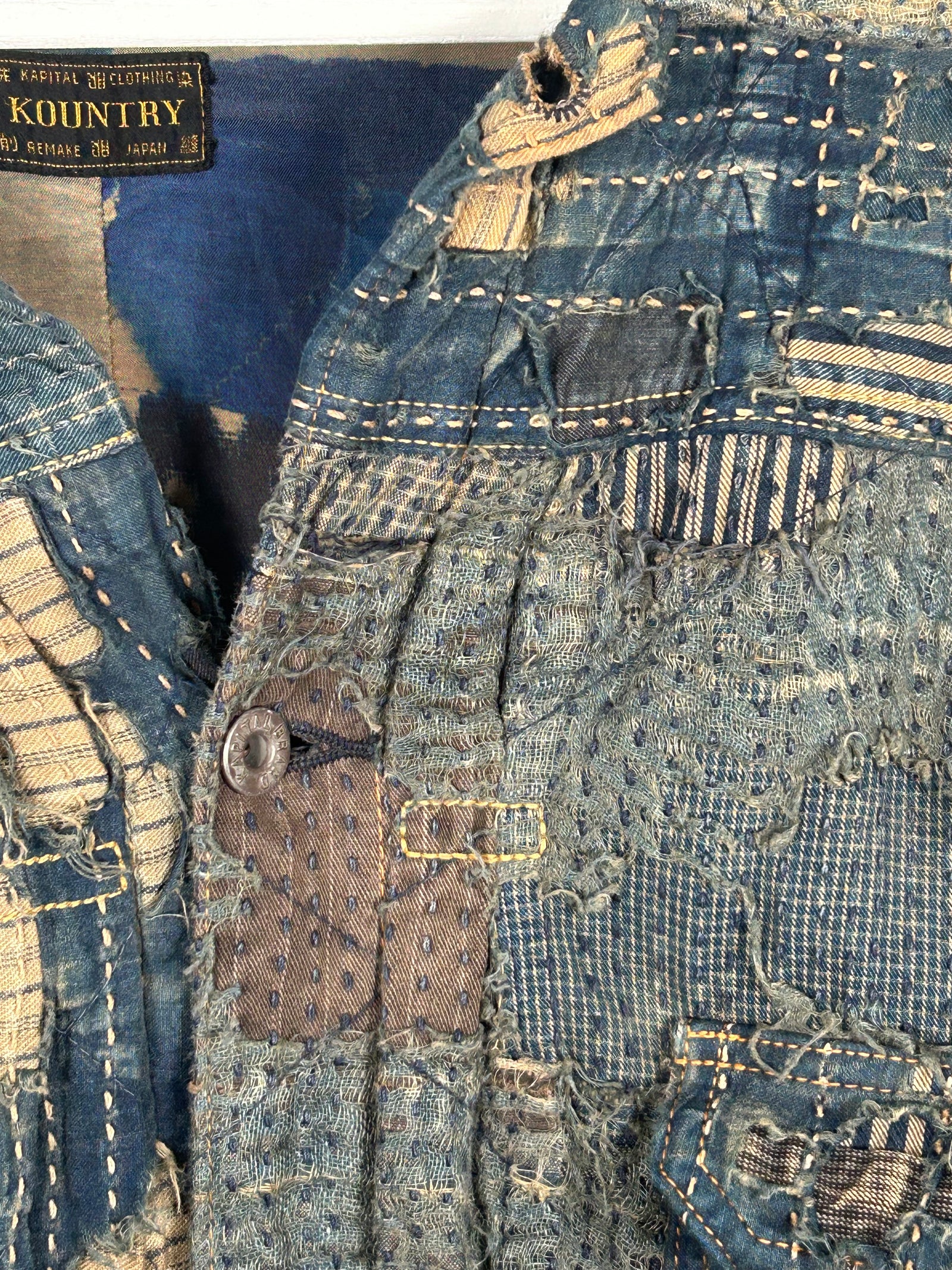 Kapital Boro Denim Jacket Size 5