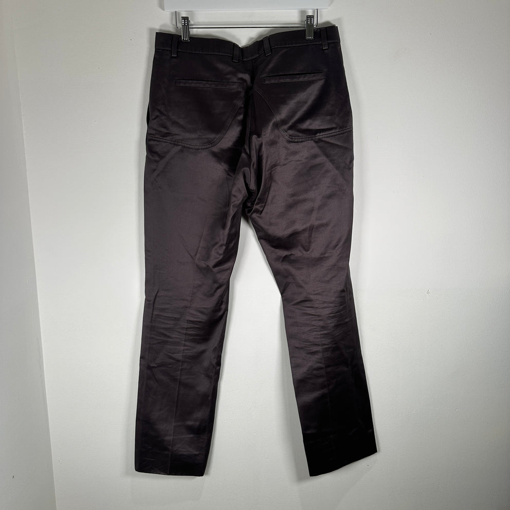 Yves Saint Laurent Moleskin Suit Pants Size 32