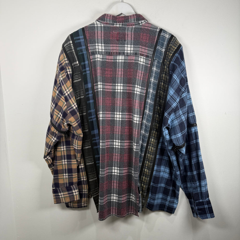 Needles Zipper Rebuild Flannel Size XL
