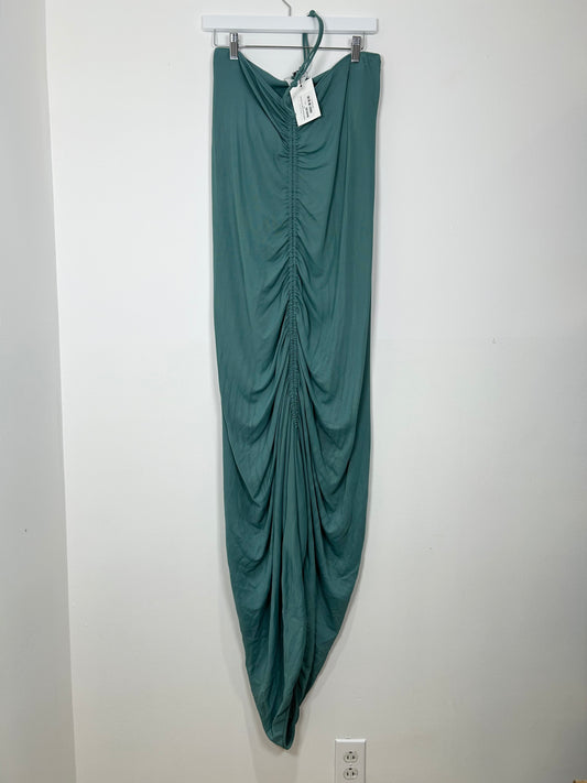 Bottega Veneta Mid-Length Cinch Teal Dress Size L