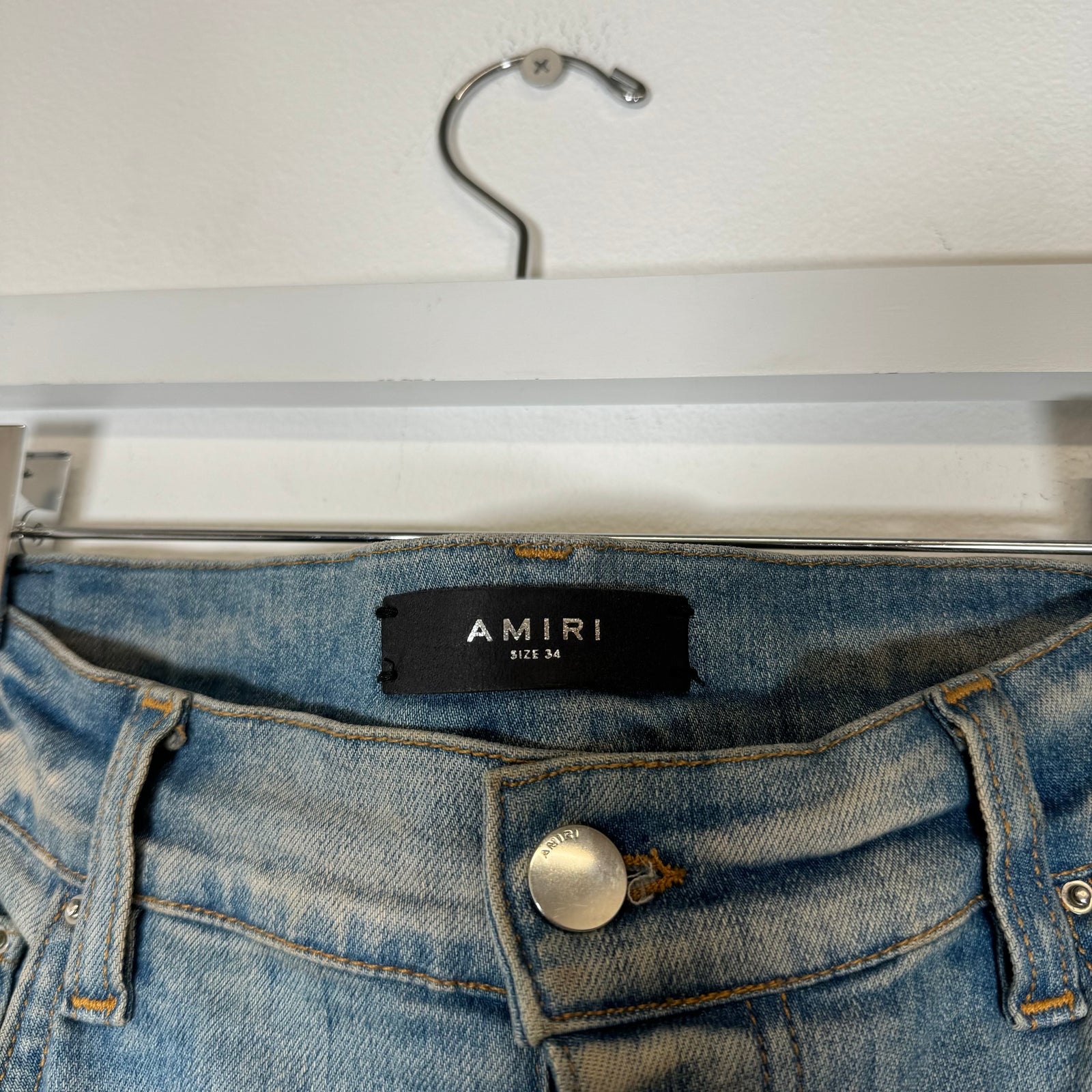 Amiri Tye Dye Patch Jeans Size 34