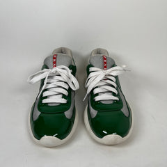 Prada Green America Cups Sneaker Size 8.5