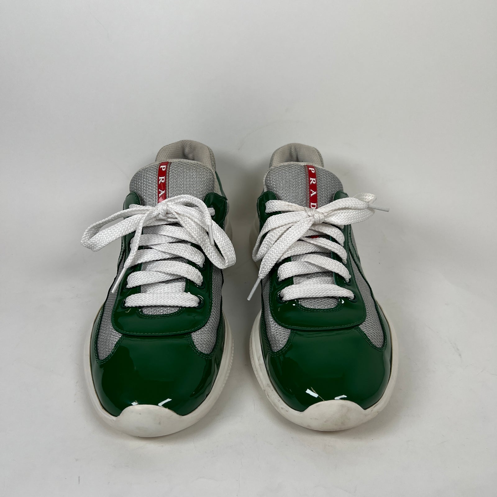 Prada Green America Cups Sneaker Size 8.5