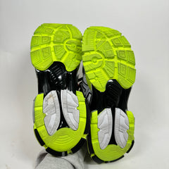 Balenciaga Silver/Neon Yellow Runners Size 43