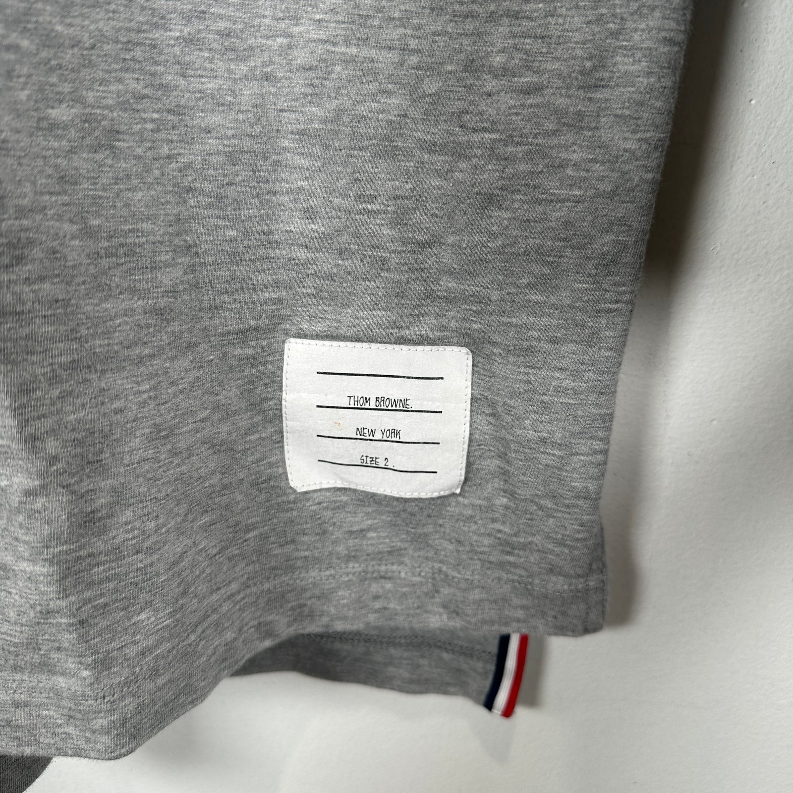 Thom Browne Gray Quarter Button-Up Size 2
