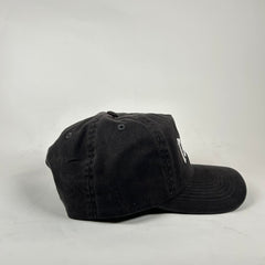 Street Commerce Black Mirrored Logo Distressed Snapback