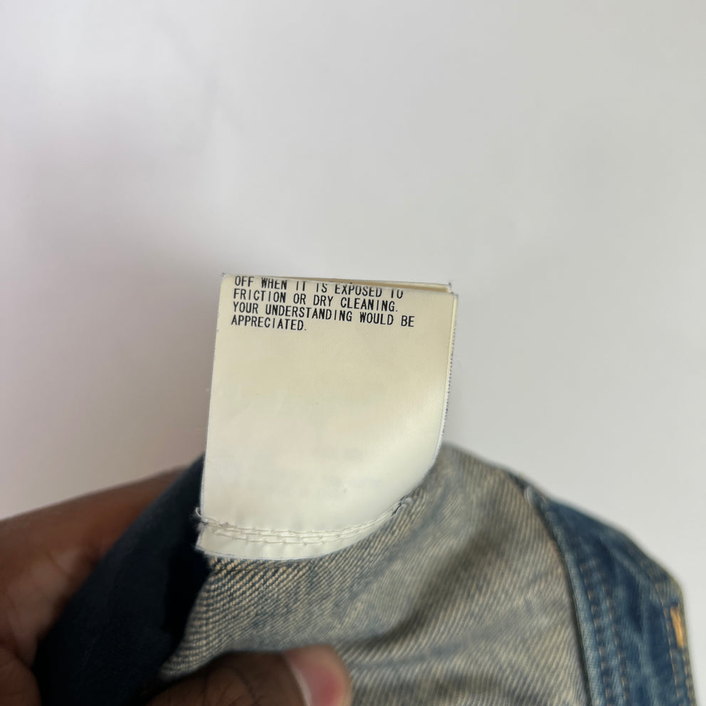 Undercover SS06 'T' Klaus Hybrid Denim Jeans Size 3