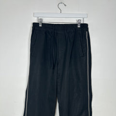 CDG Black Zipper Seam Pants Size L
