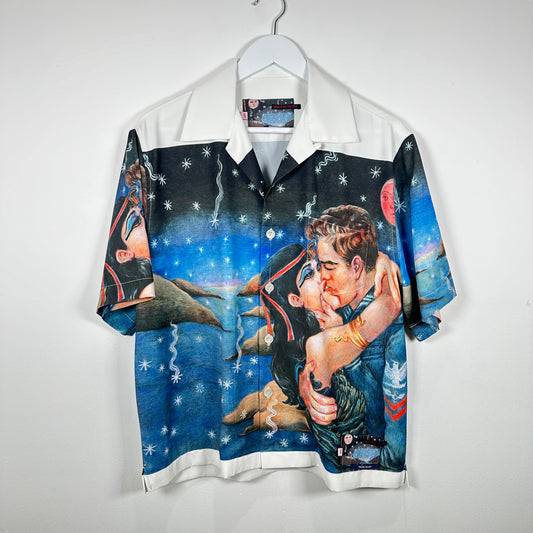 Prada FW16 'Impossible True Love' Viscose Shirt Size M