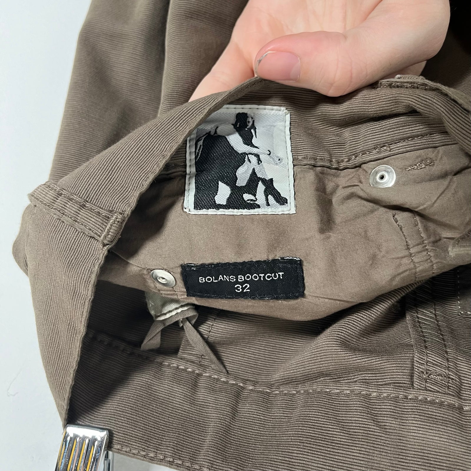 Rick Owens Dust Bolan Bootcut Jeans Size 32