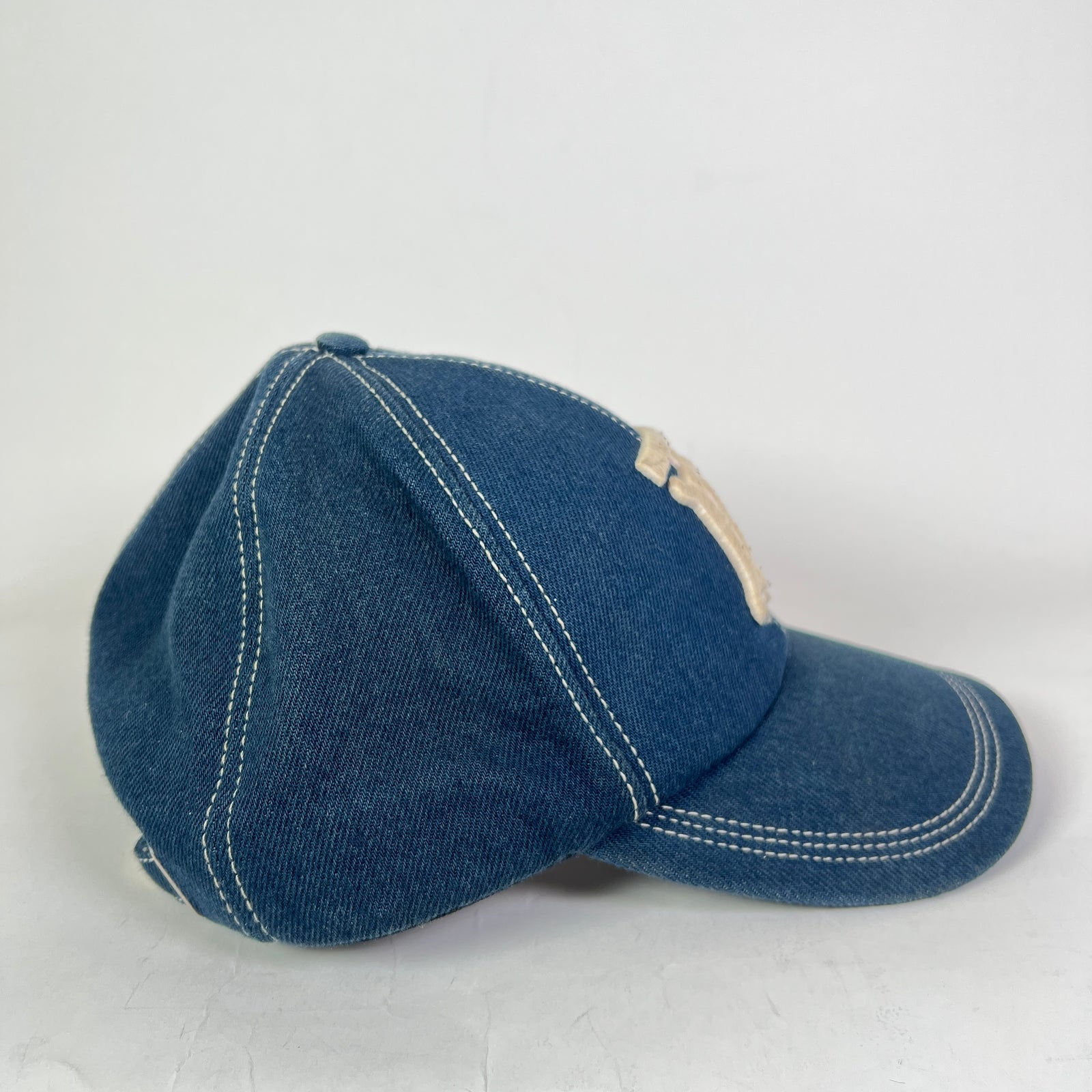 Burberry Denim TB Monogram Baseball Cap