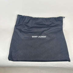 Saint Laurent Black/Gold Loulou Matelasse Medium Shoulder Bag