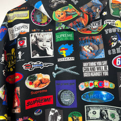 Supreme GORE-TEX SS21 Black Stickers Shell Jacket Size L