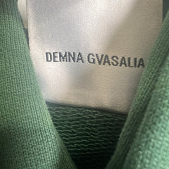 Vetements Green Tourist AW18 Hoodie Size XL