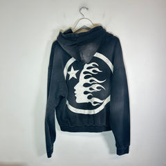 Hellstar Black Uniform Logo Hoodie Size M