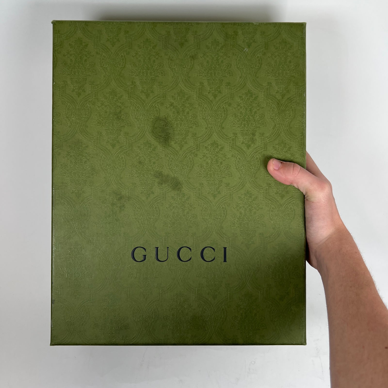 Gucci Burgundy GG Rhyton Sneaker Size GG 10.5