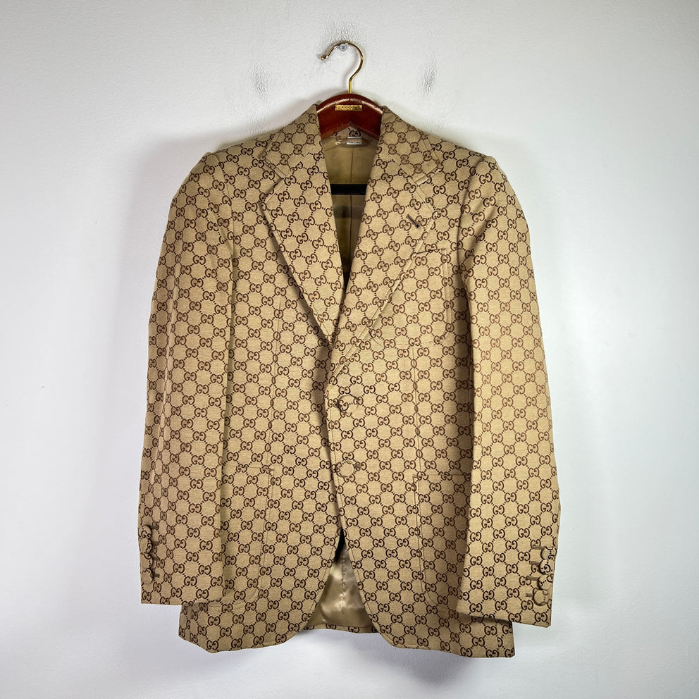 Gucci GG Monogram Canvas Two Piece Suit