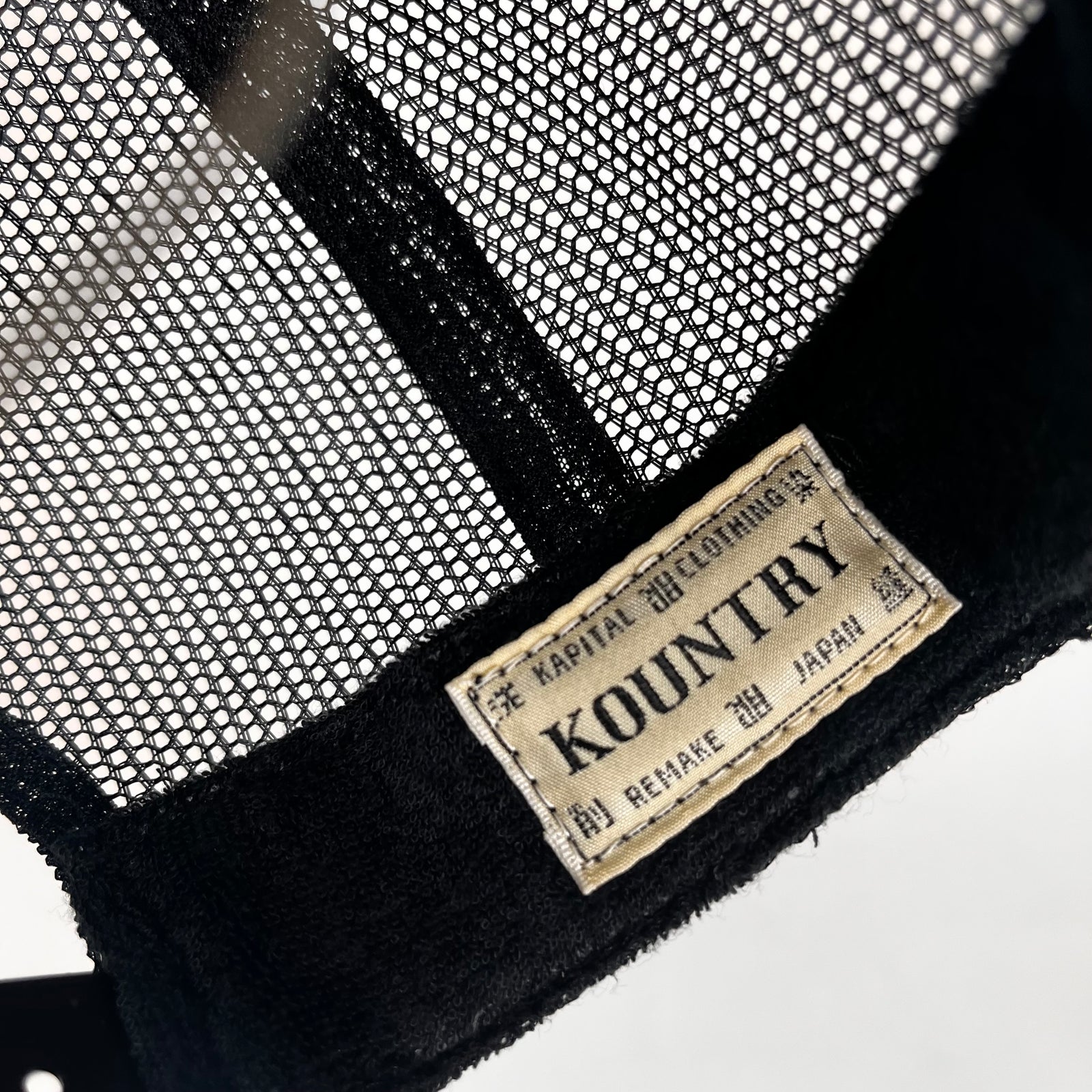 Kapital Black Pearl Clutcher Trucker