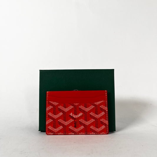 Goyard Orange Saint Sulpice Cardholder