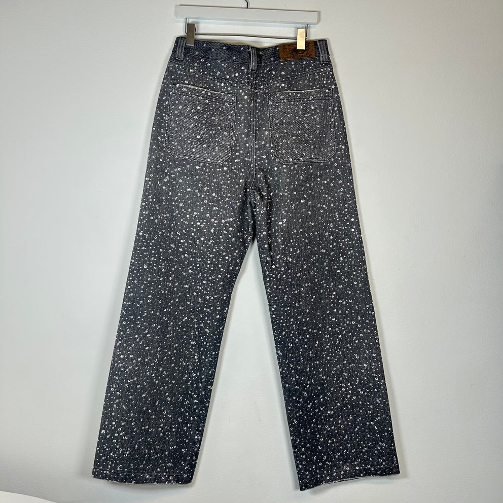 Birth Of A Royal Child Black Diamond Jeans Size M