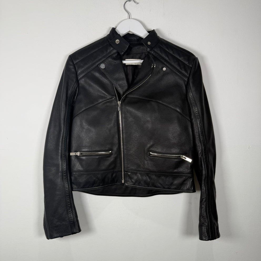 Balenciaga AW13 Cropped Biker Jacket Size S