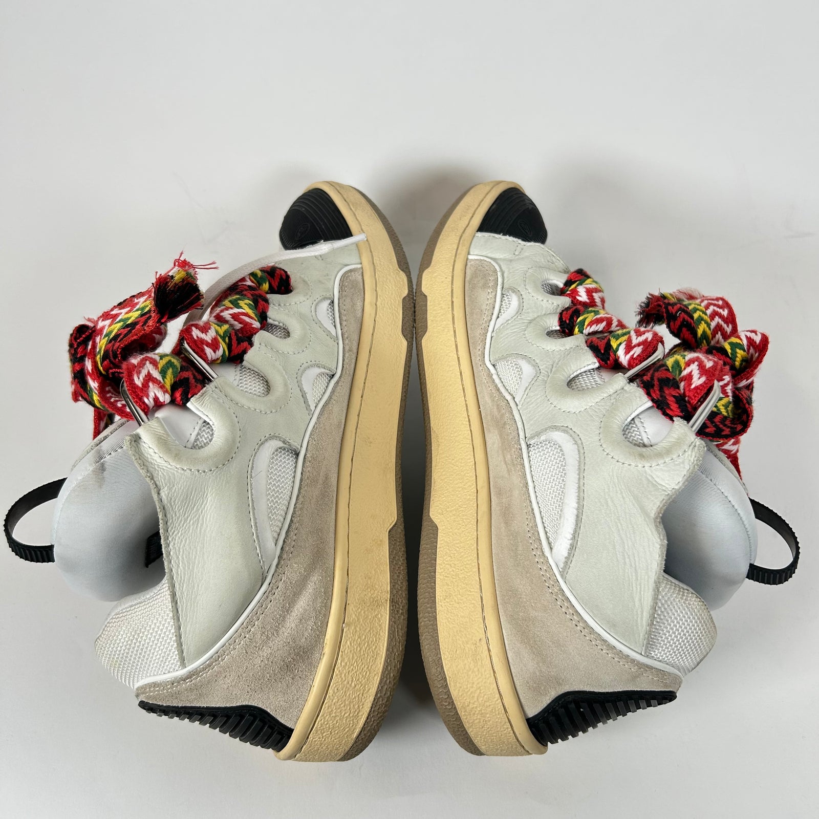 Lanvin White OG Curb Sneaker Size 42