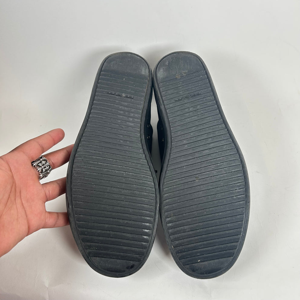 Rick Owens Drkshdw Black/Black Low Ramones Size 43