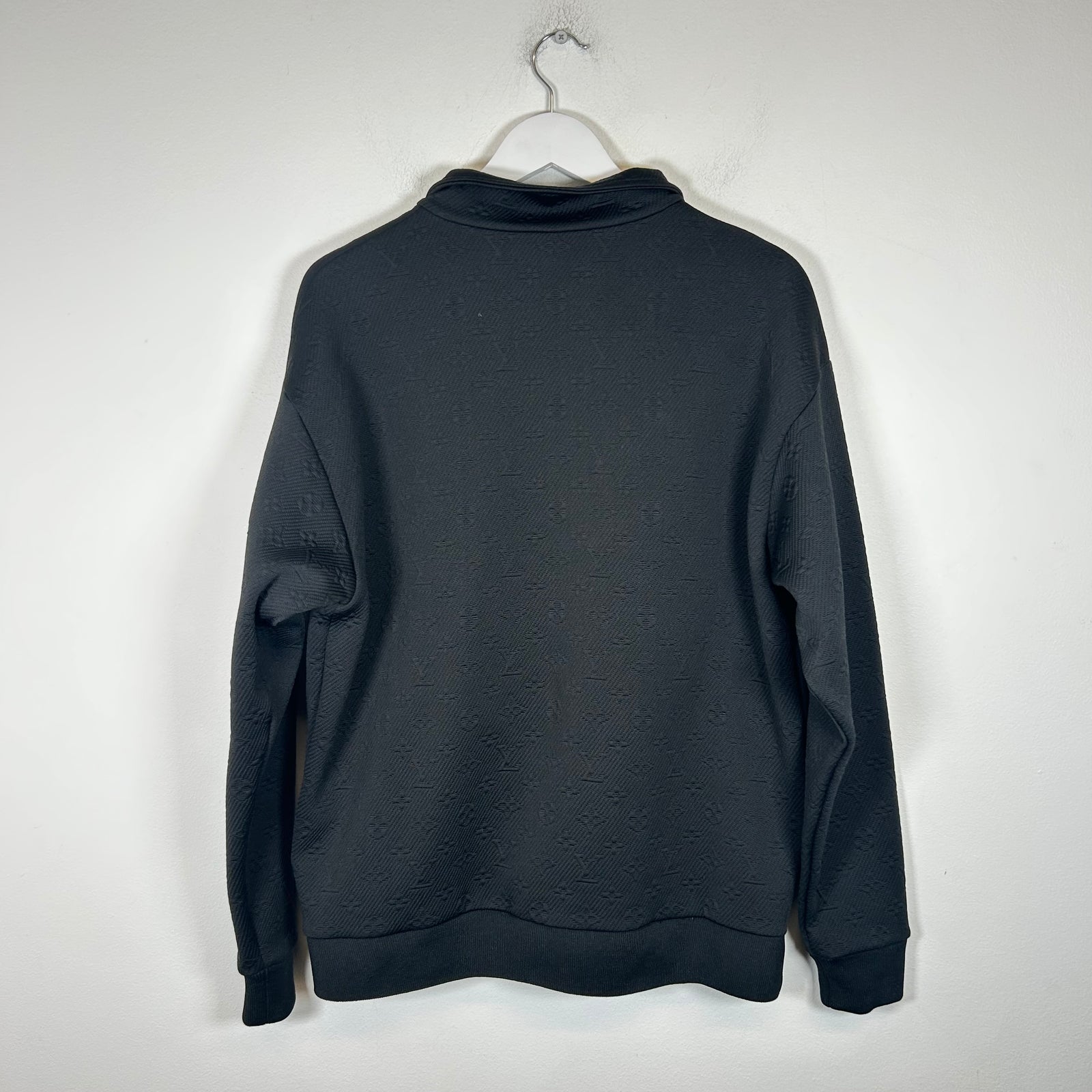 Louis Vuitton Black Monogram Track Jacket Size M