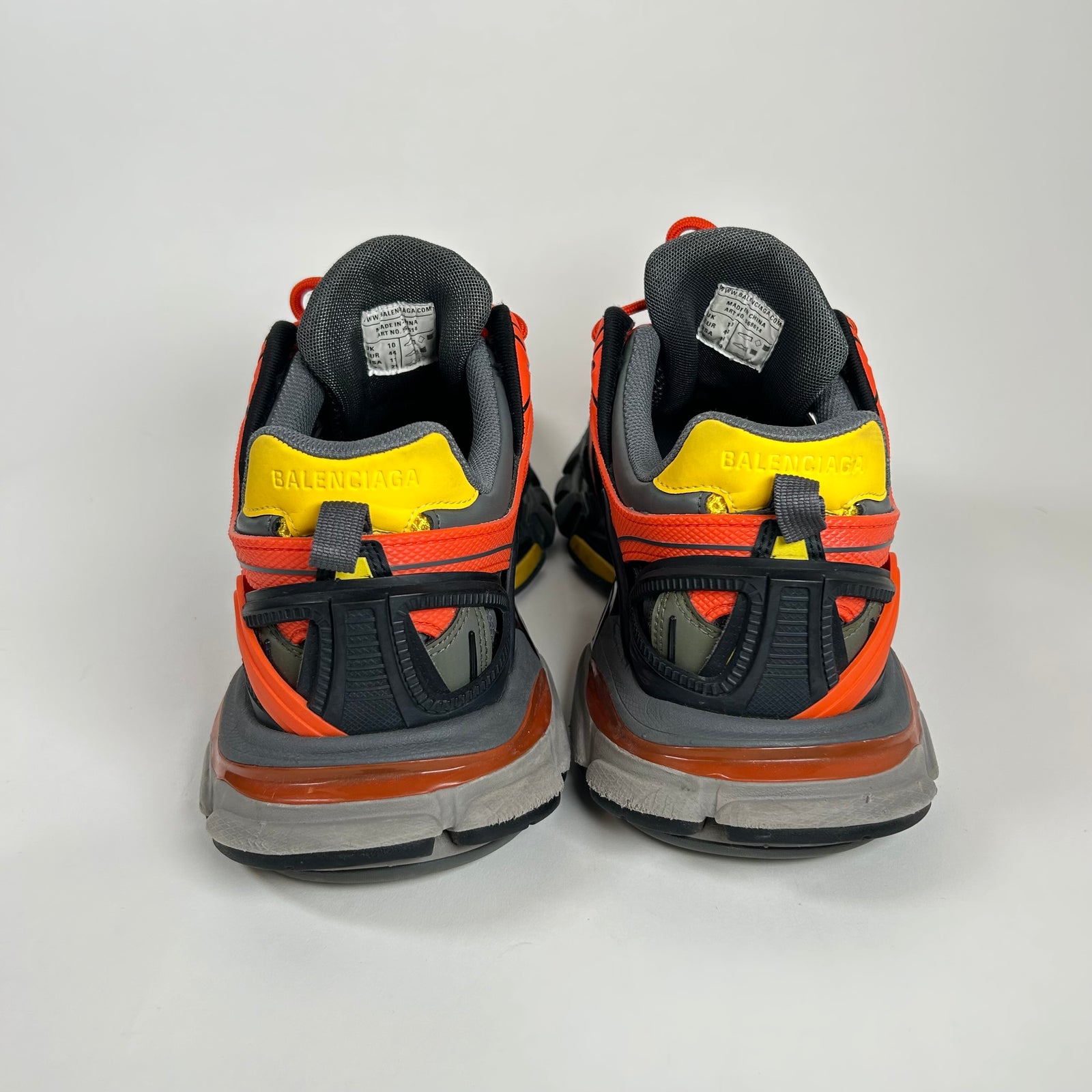 Balenciaga Orange/Yellow Track 2 Sneaker Size 44