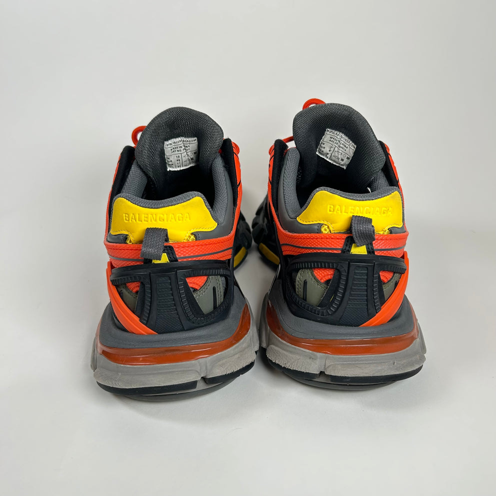 Balenciaga Orange/Yellow Track 2 Sneaker Size 44