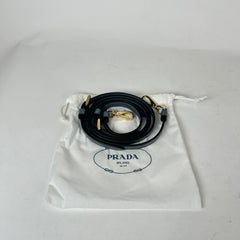 Prada Blue Medium Bonnie Belted Top Handle Bag