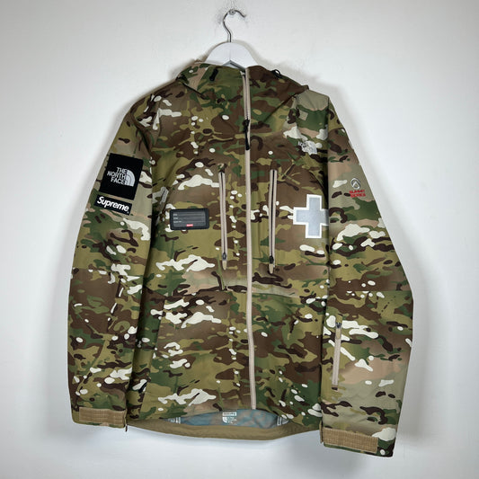 Supreme x TNF Camo Rescue Jacket Size L