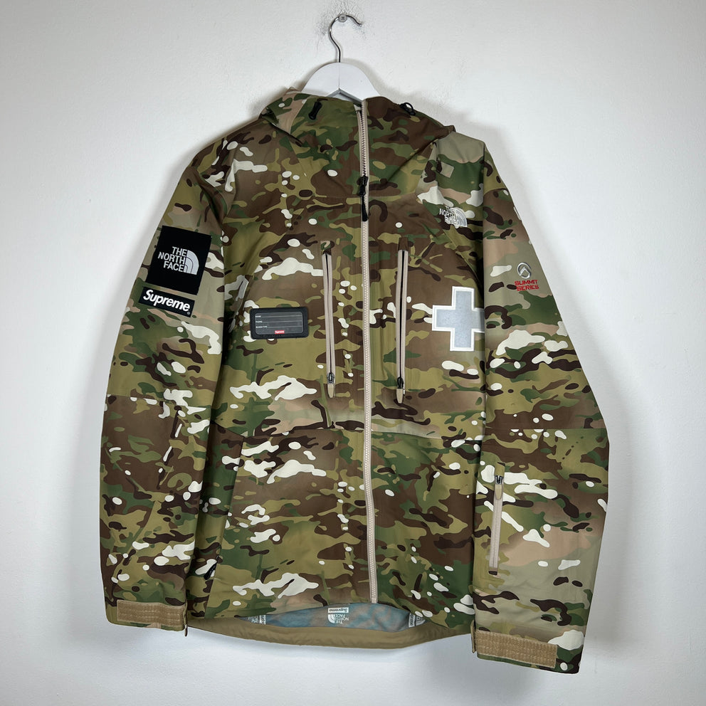 Supreme x TNF Camo Rescue Jacket Size L