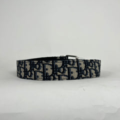 Dior Oblique Jacquard Belt Size 85