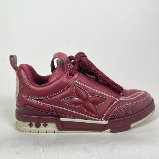 Louis Vuitton Burgundy Skate Sneaker