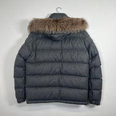 Moncler Grey Puffer Jacket Size 4