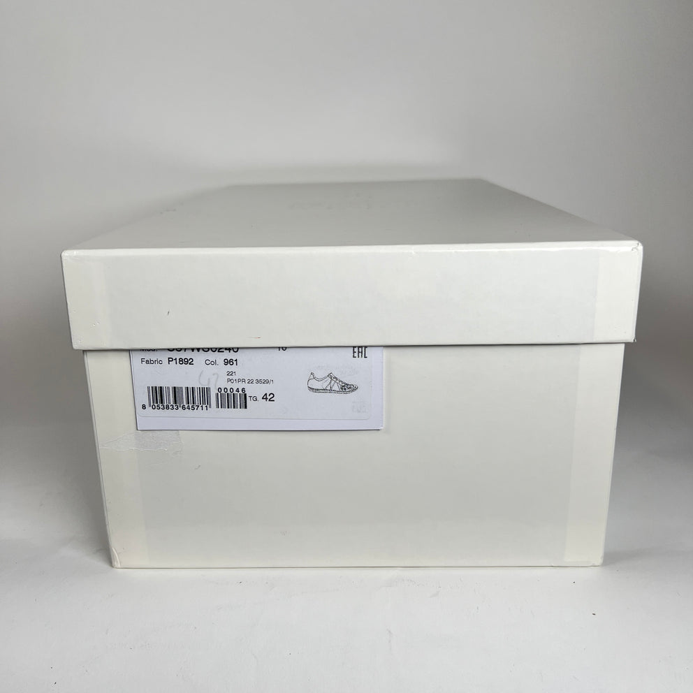 Maison Margiela White Paint Splatter Gats Size 42