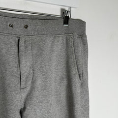 Helmut Lang Grey 3D Logo Sweatpants Size M