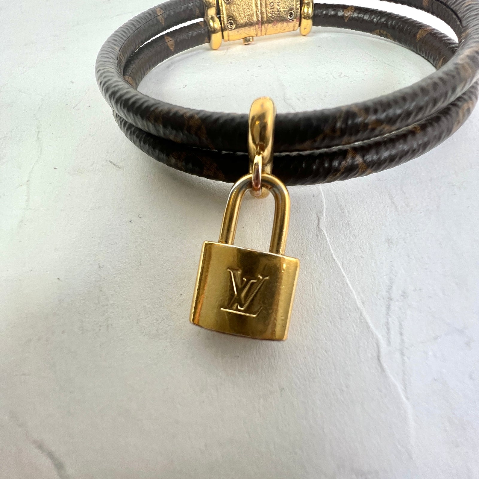 Louis Vuitton 'Keep It Twice' Monogram Bracelet