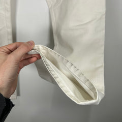 Chrome Hearts White Fleurknee Jeans Size 30
