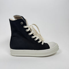 Rick Owens Drkshdw 'Sombra Oscura' High Top Ramones Size 36