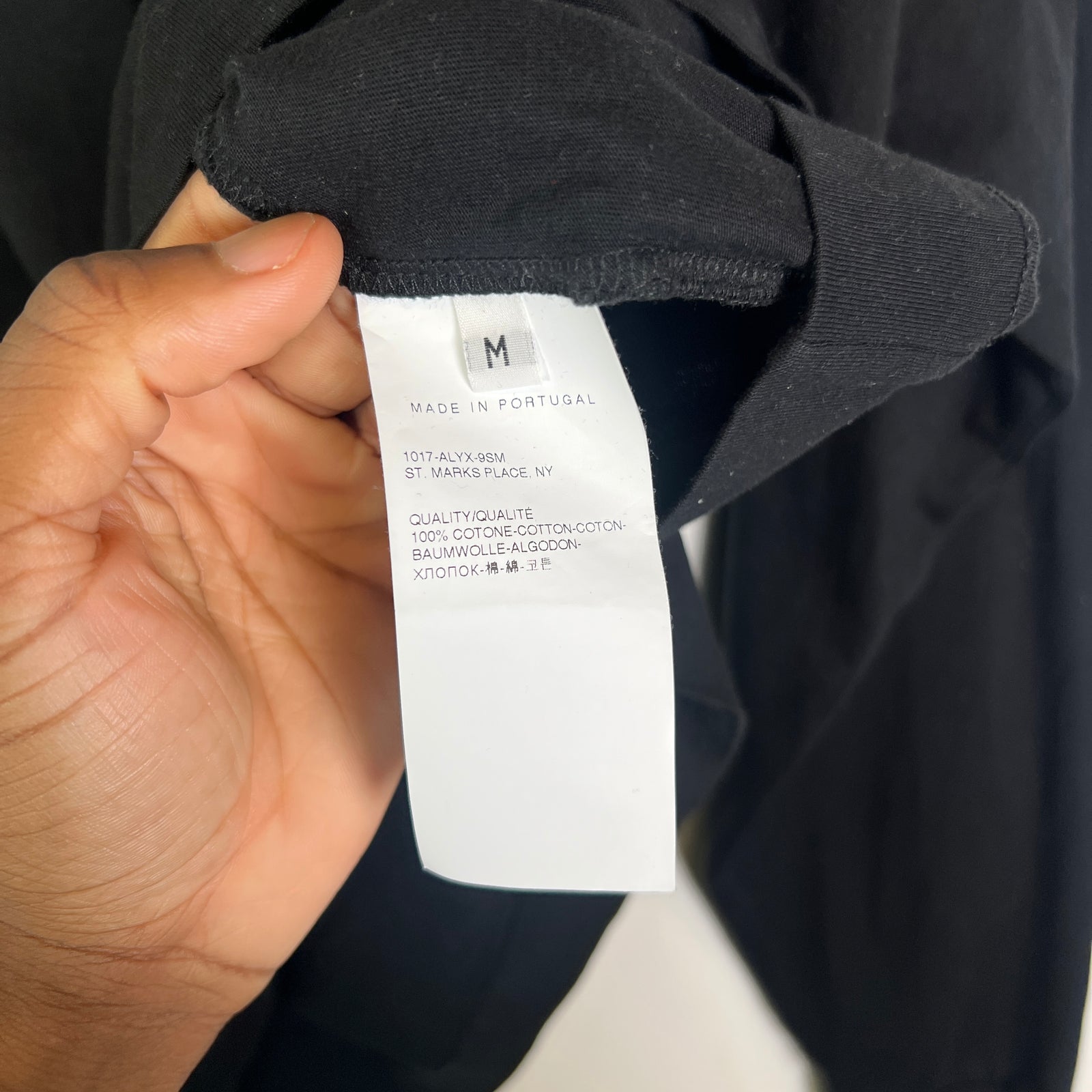 1017 ALYX 9SM Printed Image Light Hoodie