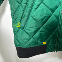 Supreme Sequin Patch Quilted Bomber Jacket Size  M