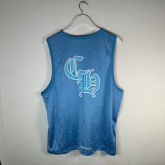 Chrome Hearts University Blue Reversible Jersey Size L