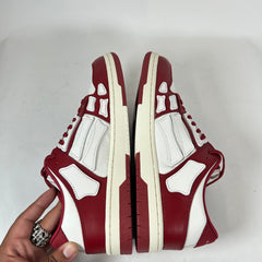 Amiri Burgundy Skel Low-Top Sneaker Size 43