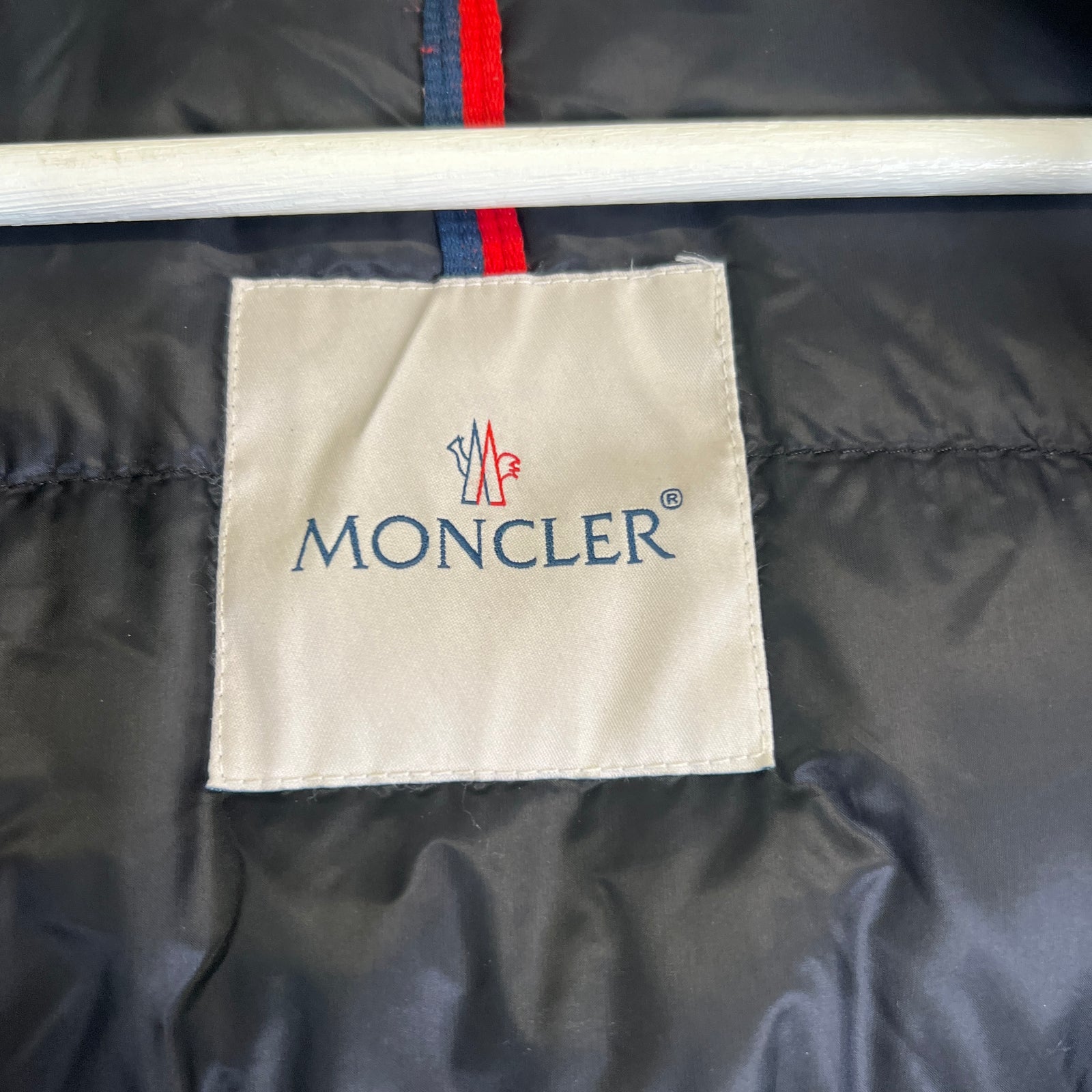 Moncler Black Menue Giubbotto Jacket Size 3