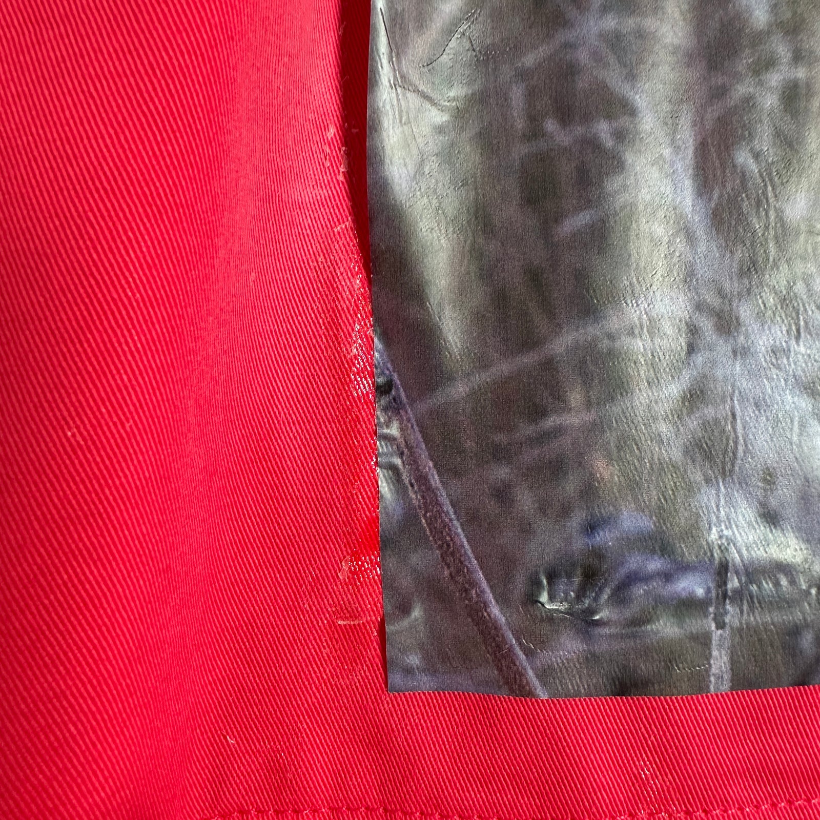 Raf Simons x Sterling Ruby Red Garden Parka Size 46